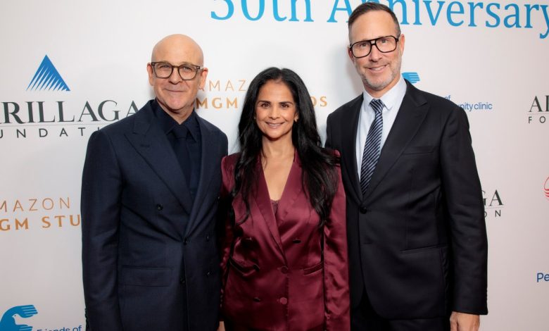 Hollywood Power Players (Like Bela Bajaria and Richard Weitz) Toast Honorees David Nevins and Peter Friedlander at Milestone Saban Clinic Gala