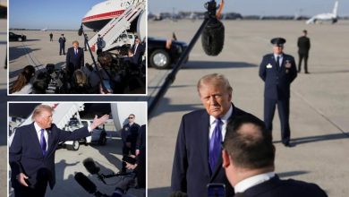 Trump rips ‘way out of shape’ male reporter for asking about canceled Kansas trip: ‘You look like hell’