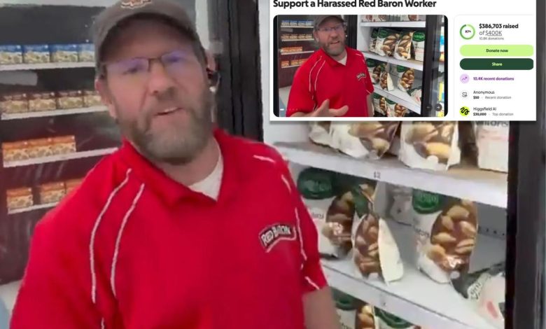 Red Baron vendor who schooled Instagram pranksters ‘blown away’ by $400K fundraiser