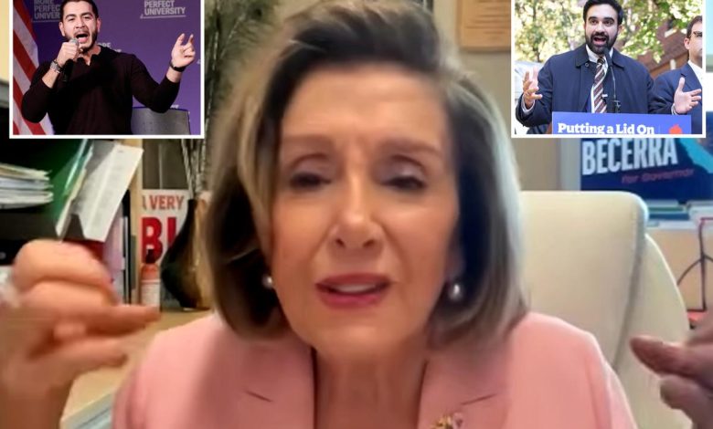 Nancy Pelosi calls Mamdani, El-Sayed’s past comments on Israel ‘concerning’ and ‘wrong’