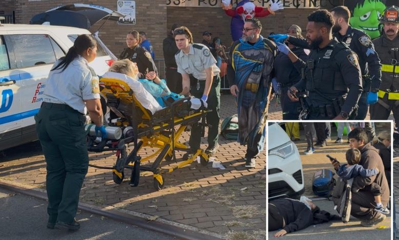 NYC ‘drunk’ driver plows into NYPD Halloween event — injuring 6, including 3 children